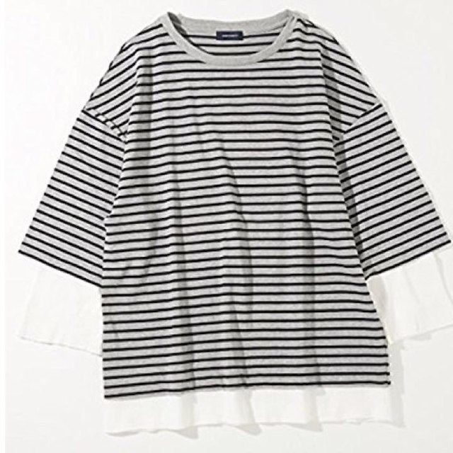 ■送料無料■ AMERICAN RAG CIE 新作-レイヤード Tシャツ