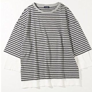 ■送料無料■ AMERICAN RAG CIE 新作-レイヤード Tシャツ