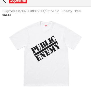 シュプリーム(Supreme)のSupreme UNDERCOVER publicenemy(Tシャツ/カットソー(半袖/袖なし))