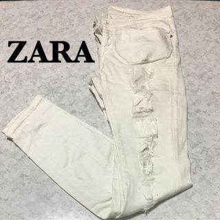 ザラ(ZARA)のZARA ホワイトデニム(デニム/ジーンズ)