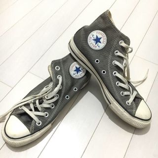 コンバース(CONVERSE)のALL STAR ハイカット グレー US(スニーカー)