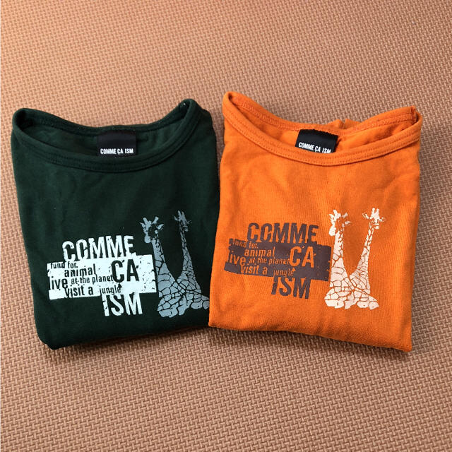 COMME CA ISM(コムサイズム)のコムサイズム 100 110 お揃い キッズ/ベビー/マタニティのキッズ服男の子用(90cm~)(Tシャツ/カットソー)の商品写真