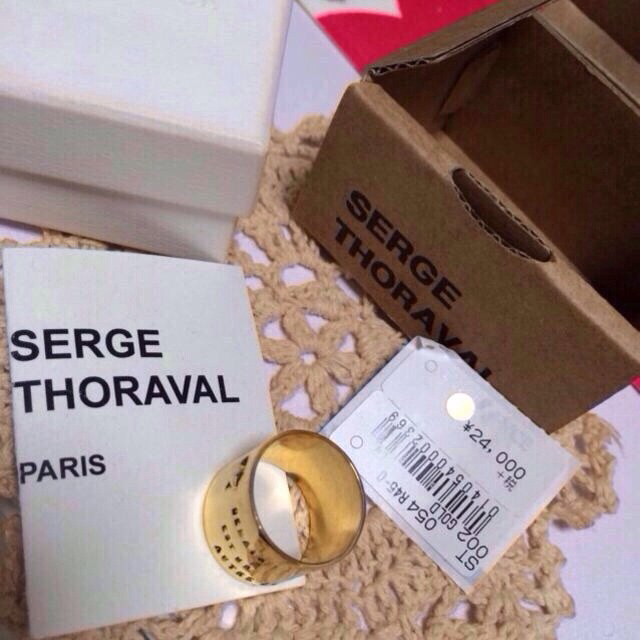 H.P.FRANCE(アッシュペーフランス)のSERGE THORAVAL リング レディースのアクセサリー(リング(指輪))の商品写真