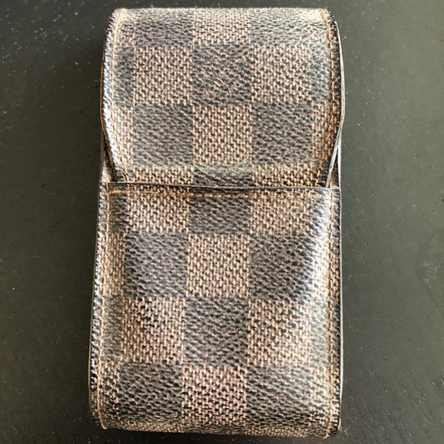 LOUIS VUITTON(ルイヴィトン)のルイヴィトン ダミエ シガレットケース Louis Vuitton メンズのファッション小物(タバコグッズ)の商品写真