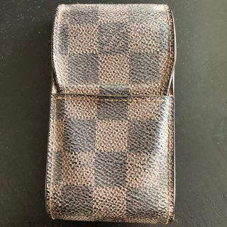 ルイヴィトン(LOUIS VUITTON)のルイヴィトン ダミエ シガレットケース Louis Vuitton(タバコグッズ)