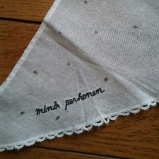 ミナペルホネン(mina perhonen)の®isu様専用   ミナペルホネン  三角スカーフ(バンダナ/スカーフ)