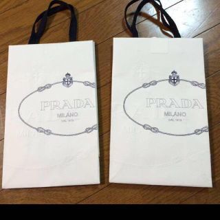 プラダ(PRADA)のPRADA正規品ショッパー❤︎新品(ショップ袋)