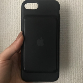 アップル(Apple)のiPhone7 スマートバッテリーケース 黒(バッテリー/充電器)