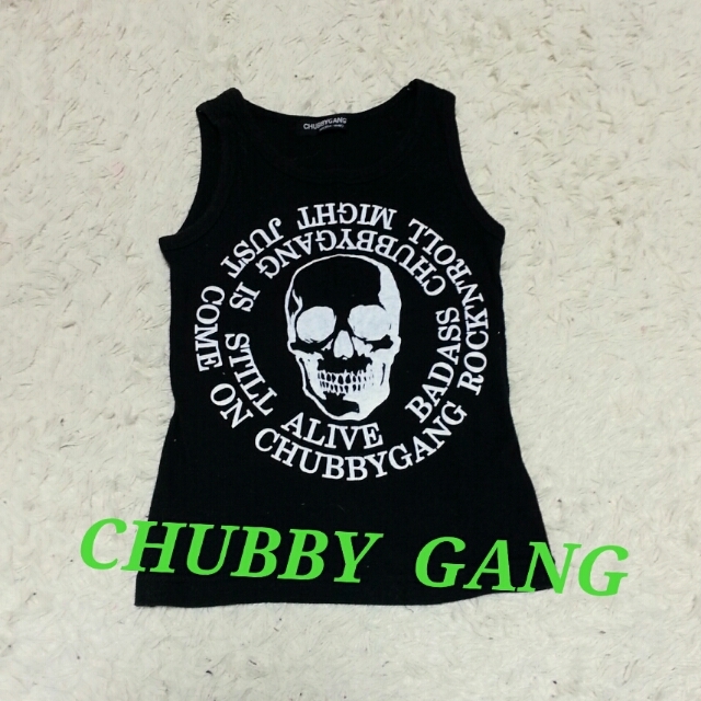 CHUBBYGANG(チャビーギャング)のCHUBBY☆ﾀﾝｸﾄｯﾌﾟ キッズ/ベビー/マタニティのキッズ服男の子用(90cm~)(その他)の商品写真