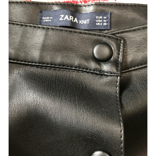 ZARA(ザラ)のZARA レザーフレアスカート レディースのスカート(ロングスカート)の商品写真