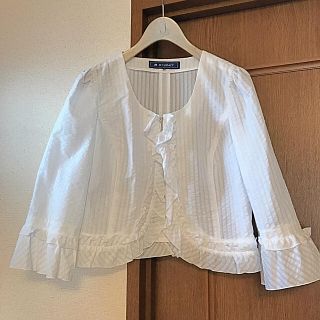 エムズグレイシー(M'S GRACY)のまろん様専用♡♡2016SS エムズグレイシー 白のボレロ 38(ボレロ)