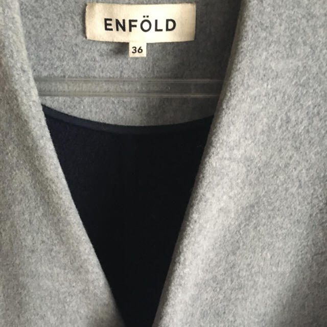 ENFOLD(エンフォルド)のENFOLD  コート  美品 レディースのジャケット/アウター(ロングコート)の商品写真
