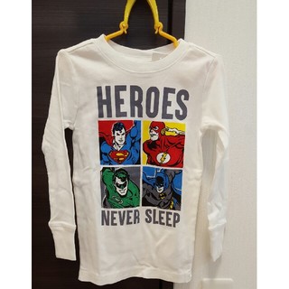 ギャップキッズ(GAP Kids)の新品、未使用！MARVEL HEROS ロングTシャツ　120㎝(Tシャツ/カットソー)