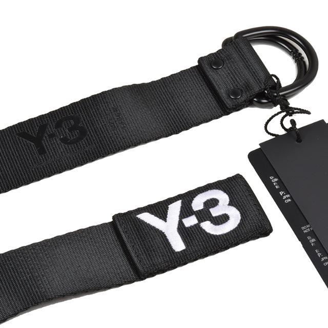 Y-3(ワイスリー)のY-3 ヨウジ ヤマモト ブラックベルト CY3532 130(L)  メンズのファッション小物(ベルト)の商品写真