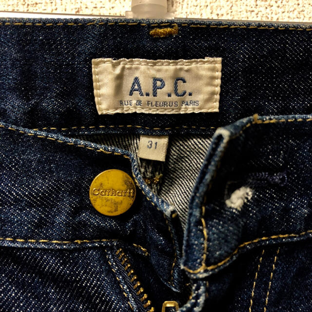 A.P.C(アーペーセー)の【A.P.C.×CARHARTT】 WORK PANT LAVE メンズのパンツ(デニム/ジーンズ)の商品写真