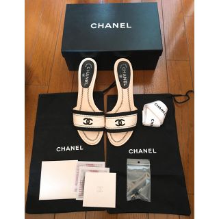 シャネル(CHANEL)のCHANEL♥正規店購入♥サンダル(サンダル)