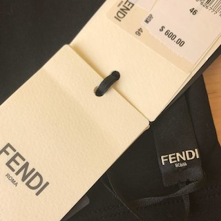 新品未使用 FENDI フェンディ モンスターTシャツ 黒 Sサイズ 46