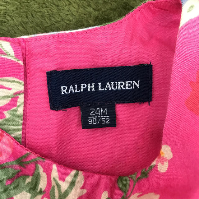 Ralph Lauren(ラルフローレン)のラルフローレン ワンピース 90 キッズ/ベビー/マタニティのキッズ服女の子用(90cm~)(ドレス/フォーマル)の商品写真