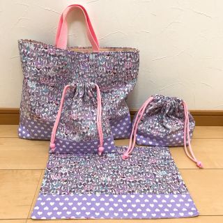 ディズニー 女の子 バッグ レッスンバッグの通販 点 Disneyのハンドメイドを買うならラクマ