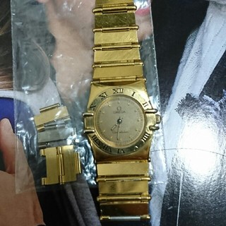 オメガ(OMEGA)のOMEGA construction オールゴールド(腕時計(アナログ))