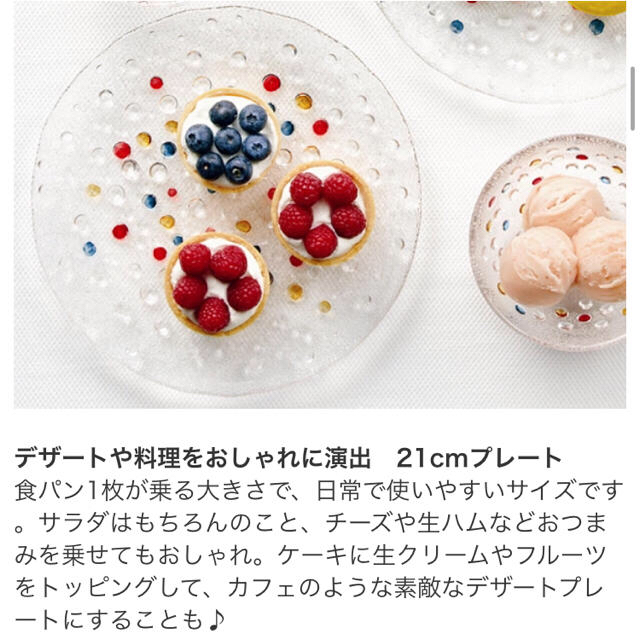 DANSK(ダンスク)のDANSK プレート 21センチ インテリア/住まい/日用品のキッチン/食器(食器)の商品写真