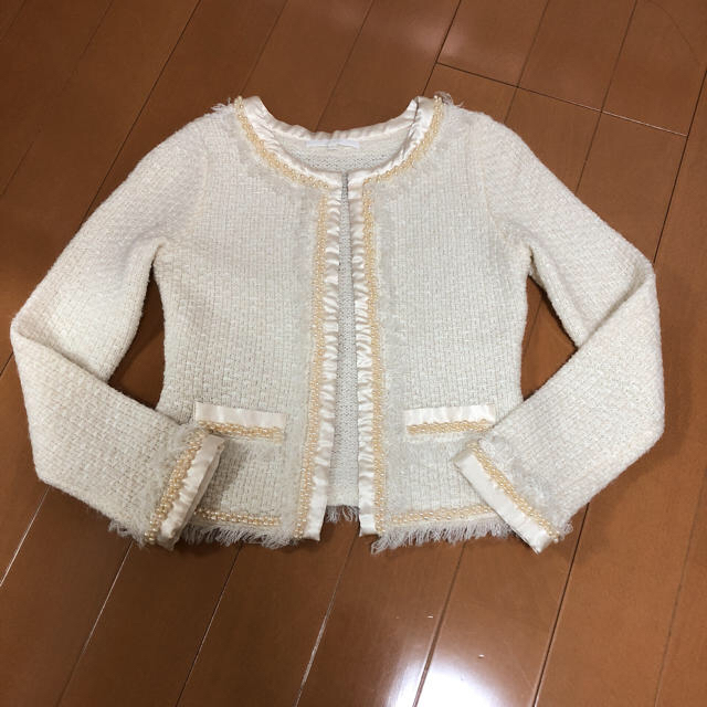 ANAYI(アナイ)のアナイ）【美品】ニットジャケット レディースのトップス(ニット/セーター)の商品写真