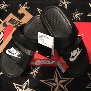 ナイキ(NIKE)の25センチ NIKE ベナッシ BENASSI duo サンダル デュオ  新品(サンダル)