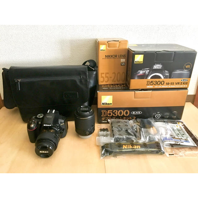 Nikon】D5300 ダブルズームキット AF-S VRII - デジタル一眼
