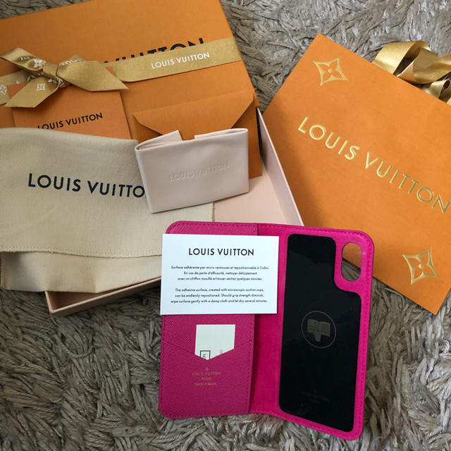 LOUIS VUITTON IP8 フォリオ (7にも対応)  ローズiPhoneケース