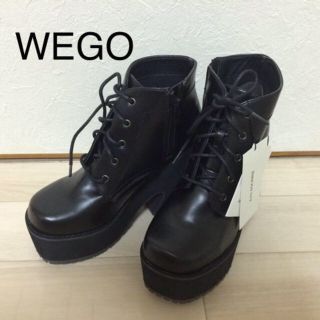 ウィゴー(WEGO)のWEGO 厚底ヒールブーツ(ブーツ)