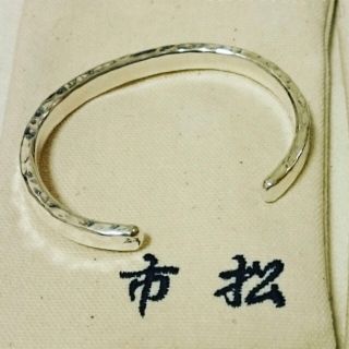 市松 シルバーバングルの通販 by つぶの店|ラクマ
