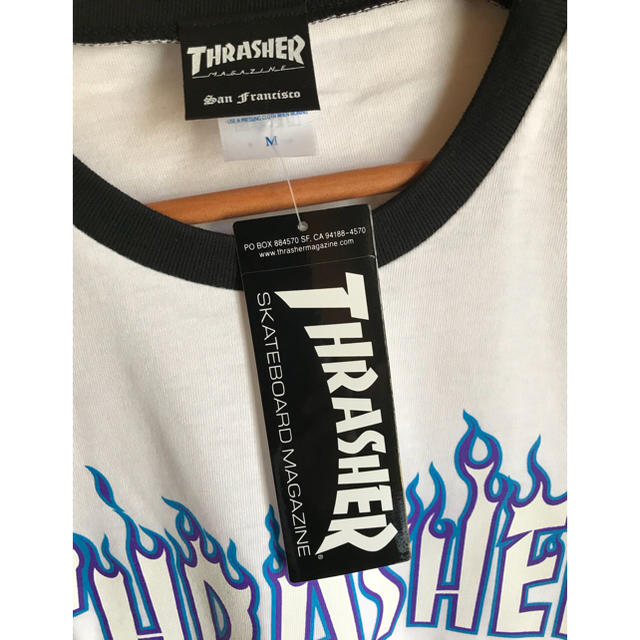 THRASHER(スラッシャー)の新品‼️スラッシャー ‼️ラグランスリーブTシャツ❗️ メンズのトップス(Tシャツ/カットソー(七分/長袖))の商品写真