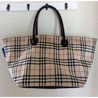 BURBERRY BLUE LABEL - バーバリー ブルーレーベル トートバッグ 日本