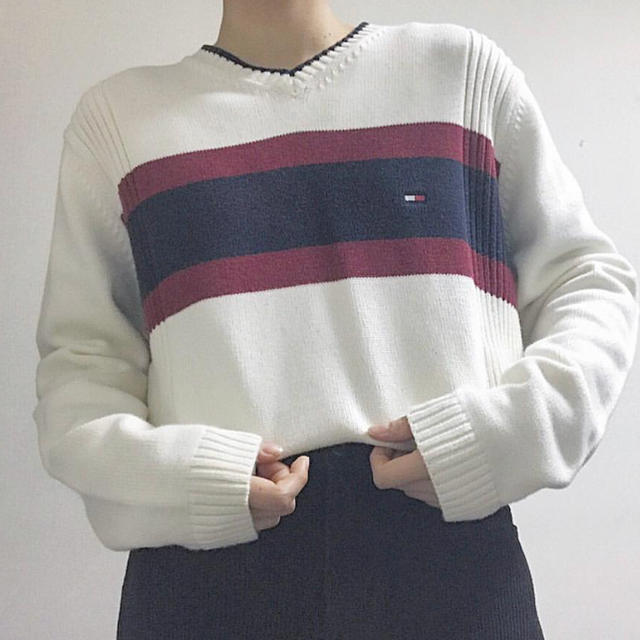 TOMMY HILFIGER(トミーヒルフィガー)のTOMMY HILFIGER ニット レディースのトップス(ニット/セーター)の商品写真