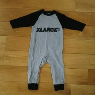 エクストララージ(XLARGE)の美品　エクストララージキッズ　ロンパース(ロンパース)