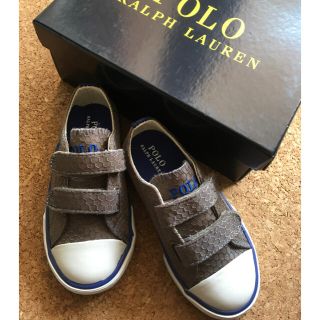 ポロラルフローレン(POLO RALPH LAUREN)のゆずゆめ様専用【新品未使用品】ポロ シューズ サイズ13cm(スニーカー)