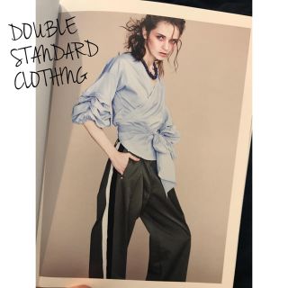 ダブルスタンダードクロージング(DOUBLE STANDARD CLOTHING)のにゃんち様専用♡ダブスタ＊今期新作＊カシュクールリボンブラウス(シャツ/ブラウス(長袖/七分))