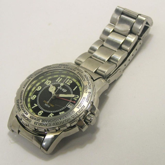 ジープ/デュアルタイム/メンズ/クオーツ/JP-2002 メンズの時計(その他)の商品写真