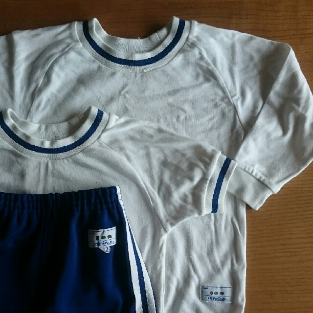 110size 園児用 体操服 KiRinJi キリン児 ３点セット キッズ/ベビー/マタニティのキッズ服男の子用(90cm~)(その他)の商品写真