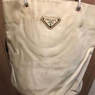 PRADA - PRADA プラダ バケツ型バッグ 白の通販 by ましゅーshop