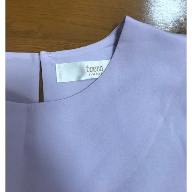 tocco(トッコ)のtocco closet ラベンダートップス レディースのトップス(シャツ/ブラウス(半袖/袖なし))の商品写真