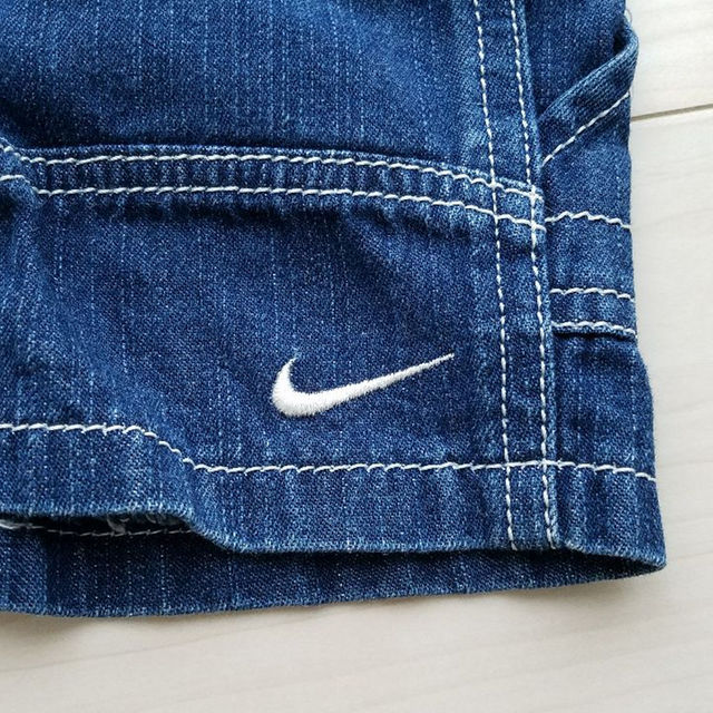 NIKE(ナイキ)の80　ナイキ　ジーンズ キッズ/ベビー/マタニティのベビー服(~85cm)(カバーオール)の商品写真