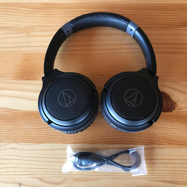 audio-technica(オーディオテクニカ)のaudio-technica ATH-S200BT-BK bluetooth  スマホ/家電/カメラのオーディオ機器(ヘッドフォン/イヤフォン)の商品写真