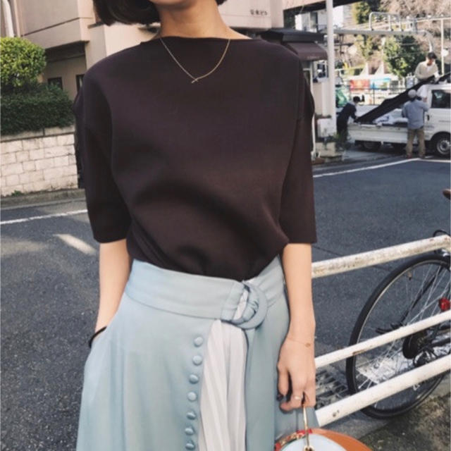 Ameri VINTAGE(アメリヴィンテージ)のamerivintage 2WAY PLEATS PANTS  レディースのパンツ(カジュアルパンツ)の商品写真