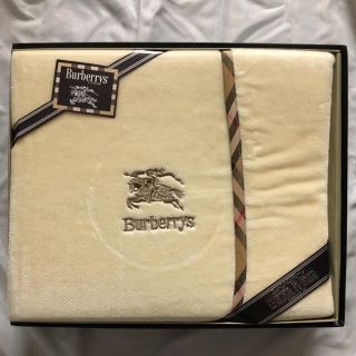 バーバリー(BURBERRY)のバーバリー コットンベロアシーツ 西川産業(シーツ/カバー)