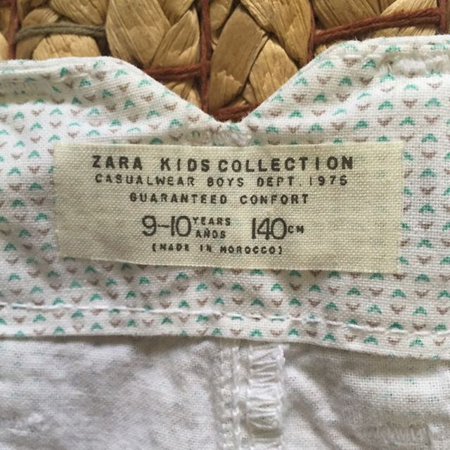 ZARA(ザラ)のZARA ハーフパンツ 140cm キッズ/ベビー/マタニティのキッズ服男の子用(90cm~)(パンツ/スパッツ)の商品写真