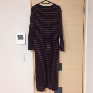 ユニクロ(UNIQLO)のUNIQLO 極暖 ワンピース 部屋着(ルームウェア)