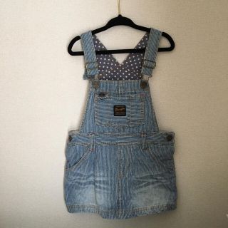 ラングラー(Wrangler)のラングラー♡デニムジャンパースカート100(ワンピース)