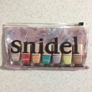 スナイデル(SNIDEL)のSweet 付録 Snidel ネイルセット(マニキュア)