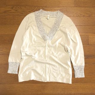 ユナイテッドアローズグリーンレーベルリラクシング(UNITED ARROWS green label relaxing)のユナイテッドアローズ Vネックニット(カットソー(長袖/七分))